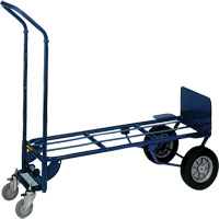 Deluxe Industrial Convertible Hand Truck, Steel, 1000 lbs. Capacity Pronet Distribution