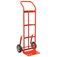 Hand Truck with Reinforced Noseplate - 156RN-HB, Continuous Handle, Steel, 51" Height, 800 lbs. Capacity Pronet Distribution