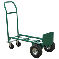 Greenline Economical Convertible Hand Truck, Steel, 600 lbs. Capacity Pronet Distribution