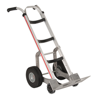 Self-Stabilizing Hand Truck, Dual Handle, Aluminum, 55'' Height, 500 lbs. Capacity Pronet Distribution