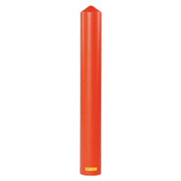 Smooth Bollard Cover, 4" Dia. x 56" L, Red Pronet Distribution