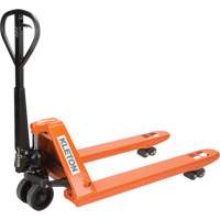 Super Heavy-Duty Manual Pallet Truck, Steel, 48" L x 27" W, 11000 lbs. Capacity Pronet Distribution