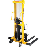 Gerbeur hydraulique manuel, Fonctionnement Pompe manuelle, Capacit&eacute; 2000 lb, Lev&eacute;e max 35" Pronet Distribution