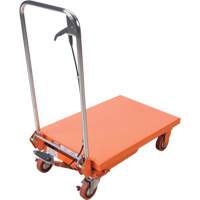 Hydraulic Scissor Lift Table, 27-1/2" L x 17-3/4" W, Steel, 330 lbs. Capacity Pronet Distribution