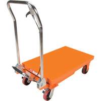 Table &eacute;l&eacute;vatrice &agrave; ciseaux hydraulique, 32" lo x 19-3/4" la, Acier, Capacit&eacute; 1100 lb Pronet Distribution