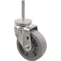 Roulette Emaxx Envirothane, Pivotant, Diam&egrave;tre 4" (101,6 mm), Capacit&eacute; 1000 lb (453,6 kg) Pronet Distribution