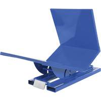 Open Sided Hopper, Steel, 1 cu.yd., Blue Pronet Distribution