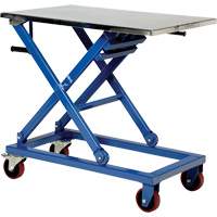 Manual Scissor Lift Table, 37" L x 23-1/2" W, Steel, 660 lbs. Capacity Pronet Distribution