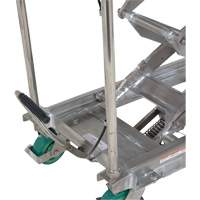Manual Hydraulic Scissor Lift Table, 36-1/4" L x 19-3/8" W, Stainless Steel, 600 lbs. Capacity Pronet Distribution