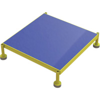Plateforme de travail en une &eacute;tape &agrave; hauteur r&eacute;glable, 24" la x 24" pr, Capacit&eacute; de 800 lb, Enti&egrave;rement soud&eacute; Pronet Distribution