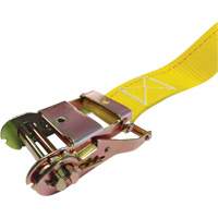 Ratchet Strap, E-Track System, 2" W x 12' L, 1333 lbs. (605 kg) Working Load Limit Pronet Distribution