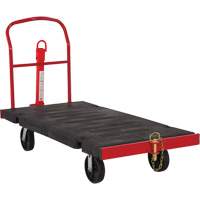 Towable Platform Cart, 64-1/4" L x 30-1/2" W, 2500 lbs. Cap., Polyolefin Wheels Pronet Distribution