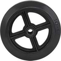 Roue en caoutchouc moul&eacute;, 10" (254 mm) dia. x 2" (50,8 mm) la, Capacit&eacute; de 948 lb (430 kg) Pronet Distribution