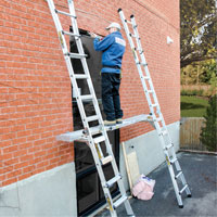 Planche de travail t&eacute;lescopique, 204" la x 12" pr, Capacit&eacute; de 250 lb, D&eacute;mont&eacute; Pronet Distribution