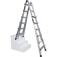 Telescoping Multi-Position Ladder, Aluminum, 300 lbs. Pronet Distribution