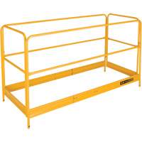Trousse de garde-corps pour &eacute;chafaud Jobsite Series, 29-1/4" p x 44-1/2" h Pronet Distribution