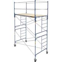 Tour d'&eacute;chafaudage compl&egrave;te avec roulettes, 66-2/10" p x 177-1/2" h Pronet Distribution