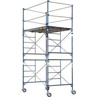 Tour d'&eacute;chafaudage compl&egrave;te avec roulettes, 69-1/2" p x 178" h Pronet Distribution