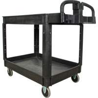 Chariot utilitaire, 2 tiers, 25-5/8" x 33-1/2" x 43-3/4", Capacit&eacute; 550 lb Pronet Distribution