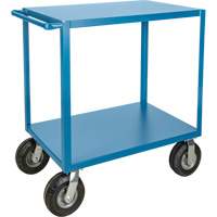 Outdoor Shelf Cart, 2 Tiers, 18" W x 39" H x 33" D, 1200 lbs. Capacity Pronet Distribution