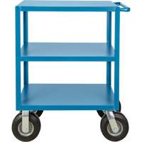 Outdoor Shelf Cart, 3 Tiers, 18" W x 39" H x 33" D, 1200 lbs. Capacity Pronet Distribution