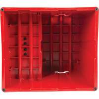 Escabeau industriel, 2 marches, 26" x 22-7/16" x Hauteur 19-11/16" Pronet Distribution