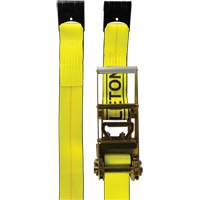 Tendeur d'arrimage pour treuil, Crochet plat, 30' , 3" , Charge d'utilisation max. 5400 lb (2449 kg) Pronet Distribution