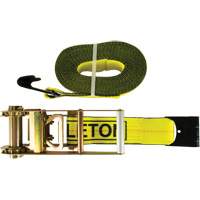 Tendeur d'arrimage pour treuil, Crochet plat, 30' , 3" , Charge d'utilisation max. 5400 lb (2449 kg) Pronet Distribution