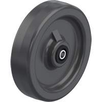 Roues ph&eacute;noliques pleines noires Pronet Distribution