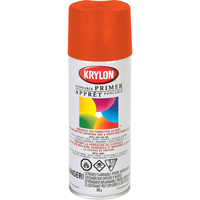 Fluorescent Spray Paint, Fluorescent Red/Orange, 11 oz., Aerosol Can Pronet Distribution