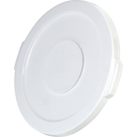 Round Brute&reg; Tops, Flat Lid, Plastic/Polyethylene, Fits Container Size: 15-5/8" Dia. Pronet Distribution