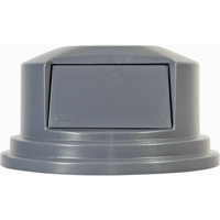 Round Brute&reg; Tops, Dome Lid, Plastic/Polyethylene, Fits Container Size: 26-1/2" Dia. Pronet Distribution
