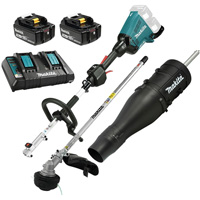 LXT 5.0 Ah Brushless Split Shaft Power Unit Kit with EM405MP Line Trimmer, Battery Powered, 36 V Pronet Distribution