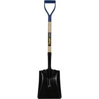 Square Point Shovel, Hardwood, Tempered Steel Blade, D-Grip Handle, 41-1/2" Long Pronet Distribution