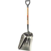 Grain Scoop #8, Wood, Aluminum Blade, D-Grip Handle Pronet Distribution