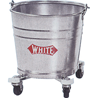 Steel Mop Buckets, 6.5 US Gal. (26 qt.) Capacity Pronet Distribution