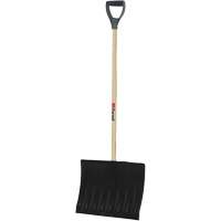 Nordic Snow Shovel, Polypropylene Blade, 17-3/4" Wide, D-Grip Handle Pronet Distribution