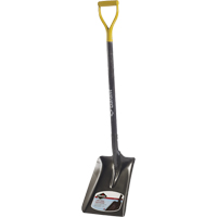 Alpine All-Purpose Square Point Shovel, Ashwood, Steel Blade, D-Grip Handle, 34-3/4" Long Pronet Distribution