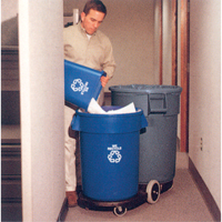 Socle roulant Tandem Brute, Noir Pronet Distribution