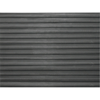 Entrance Mats, Runner, 3' x lin.ft x 1/8", Black Pronet Distribution