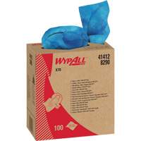 Chiffons industriels de qualit&eacute; sup&eacute;rieure X70 WypAll, Robuste, 16-4/5" lo x 8-1/3" la Pronet Distribution