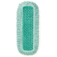Hygen Dust Pads with Fringe, Hook and Loop Style, Microfibre, 18" L x 6" W Pronet Distribution