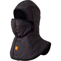 5565A Doublure FR robuste &agrave; col long pour casque, Noir, Coton Pronet Distribution