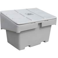 Contenants pour sel & sable SOS, 48" x 33" x 34", 18,5 pi³, Gris Pronet Distribution