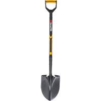 Pelle ronde Pro, Lame Acier durci, Fibre de verre, Manche Prise en D Pronet Distribution