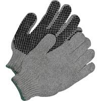 Gants &agrave; prise classique, Poly/coton, Un c&ocirc;t&eacute;, Grand Pronet Distribution