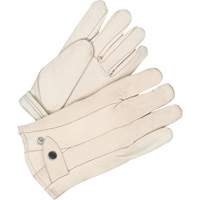Classic Roper Gloves, 10, Grain Cowhide Palm, Fleece Inner Lining Pronet Distribution