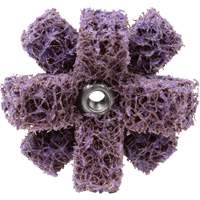 Scotch-Brite Cross Buff, BF-XB, 1-1/2" Dia., Medium Grit, Aluminum Oxide Pronet Distribution