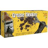 Gants Grease Monkey, Grand, Nitrile, 8 mils, Sans poudre, Noir Pronet Distribution