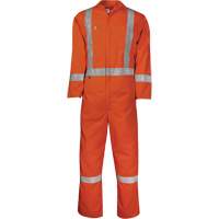 Westex UltraSoft&reg; Unlined Contractor Coveralls, Size 2X-Large, Orange, 8.7 cal/cm² Pronet Distribution
